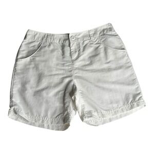 Columbia‎ Sportswear PFG Omni Shade Womens White Shorts Size 2